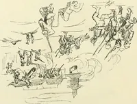 An illustration from Catalogue illustré de l'exposition des arts incohérents (1884)