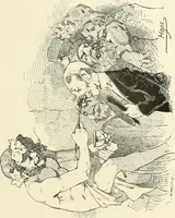 An illustration from Catalogue illustré de l'exposition des arts incohérents (1884)