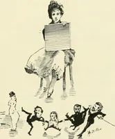 An illustration from Catalogue illustré de l'exposition des arts incohérents (1884)