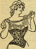 An illustration from Catalogue no. 96 : dry goods, clothing, boots and shoes, hats and caps, ladies' and gents' furnishing goods, crockery, etc., etc., bought at sheriffs', receivers', and trustees' sales. (1899)