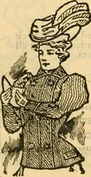 An illustration from Catalogue no. 96 : dry goods, clothing, boots and shoes, hats and caps, ladies' and gents' furnishing goods, crockery, etc., etc., bought at sheriffs', receivers', and trustees' sales. (1899)