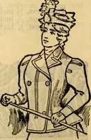 An illustration from Catalogue no. 96 : dry goods, clothing, boots and shoes, hats and caps, ladies' and gents' furnishing goods, crockery, etc., etc., bought at sheriffs', receivers', and trustees' sales. (1899)