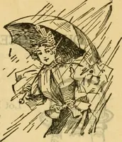 An illustration from Catalogue no. 96 : dry goods, clothing, boots and shoes, hats and caps, ladies' and gents' furnishing goods, crockery, etc., etc., bought at sheriffs', receivers', and trustees' sales. (1899)