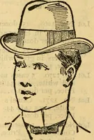 An illustration from Catalogue no. 96 : dry goods, clothing, boots and shoes, hats and caps, ladies' and gents' furnishing goods, crockery, etc., etc., bought at sheriffs', receivers', and trustees' sales. (1899)