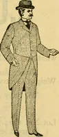 An illustration from Catalogue no. 96 : dry goods, clothing, boots and shoes, hats and caps, ladies' and gents' furnishing goods, crockery, etc., etc., bought at sheriffs', receivers', and trustees' sales. (1899)