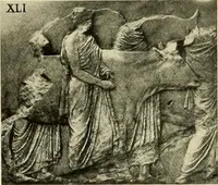 An illustration from Catalogue of plaster reproductions from antique, medieval and modern sculpture : subjects suitable for schools, libraries, and homes. (1911)