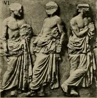 An illustration from Catalogue of plaster reproductions from antique, medieval and modern sculpture : subjects suitable for schools, libraries, and homes. (1911)