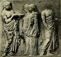 An illustration from Catalogue of plaster reproductions from antique, medieval and modern sculpture : subjects suitable for schools, libraries, and homes. (1911)