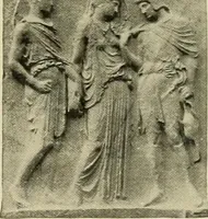 An illustration from Catalogue of plaster reproductions from antique, medieval and modern sculpture : subjects suitable for schools, libraries, and homes. (1911)