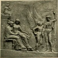 An illustration from Catalogue of plaster reproductions from antique, medieval and modern sculpture : subjects suitable for schools, libraries, and homes. (1911)