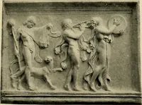 An illustration from Catalogue of plaster reproductions from antique, medieval and modern sculpture : subjects suitable for schools, libraries, and homes. (1911)