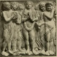 An illustration from Catalogue of plaster reproductions from antique, medieval and modern sculpture : subjects suitable for schools, libraries, and homes. (1911)