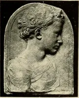 An illustration from Catalogue of plaster reproductions from antique, medieval and modern sculpture : subjects suitable for schools, libraries, and homes. (1911)