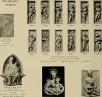 An illustration from Catalogue of plaster reproductions from antique, medieval and modern sculpture : subjects suitable for schools, libraries, and homes. (1911)