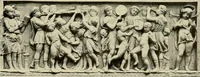 An illustration from Catalogue of plaster reproductions from antique, medieval and modern sculpture : subjects suitable for schools, libraries, and homes. (1911)