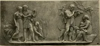 An illustration from Catalogue of plaster reproductions from antique, medieval and modern sculpture : subjects suitable for schools, libraries, and homes. (1911)