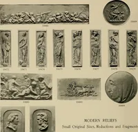 An illustration from Catalogue of plaster reproductions from antique, medieval and modern sculpture : subjects suitable for schools, libraries, and homes. (1911)