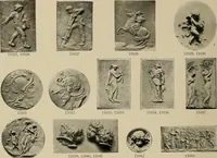 An illustration from Catalogue of plaster reproductions from antique, medieval and modern sculpture : subjects suitable for schools, libraries, and homes. (1911)