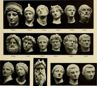 An illustration from Catalogue of plaster reproductions from antique, medieval and modern sculpture : subjects suitable for schools, libraries, and homes. (1911)