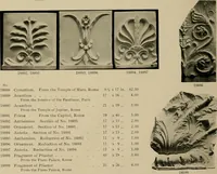 An illustration from Catalogue of plaster reproductions from antique, medieval and modern sculpture : subjects suitable for schools, libraries, and homes. (1911)