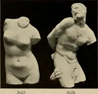 An illustration from Catalogue of plaster reproductions from antique, medieval and modern sculpture : subjects suitable for schools, libraries, and homes. (1911)