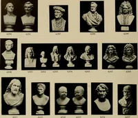 An illustration from Catalogue of plaster reproductions from antique, medieval and modern sculpture : subjects suitable for schools, libraries, and homes. (1911)