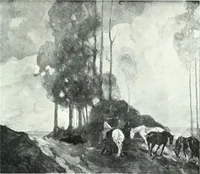 An illustration from Catalogue of the Forty-Ninth annual exhibition of the Ontario Society of Artists (1921)