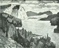 An illustration from Catalogue of the Forty-Ninth annual exhibition of the Ontario Society of Artists (1921)