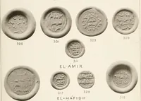 An illustration from Catalogue of Arabic glass weights in the British Museum (1891)