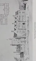 An illustration from Catalogue of the architectural exhibition, Boston Architectural Club and Boston Society of Architects: St. Botolph Club, 2 Newbury Street, from May 22nd to June 3rd, 1899 (1899)