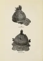 Picture 6 of 7 from Catalogue of arms and armor of old Japan : examples of the famous Miyochin's, and others celebrated for their work in metals : also sword guards, knife handles, pewter, carvings, brocades and other objects of interest to amateurs and connoisseurs :gathered on a recent visit to Japan by Bunkio Matsuki (1905), leaf 106