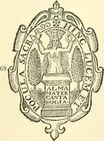 An illustration from A catalogue of books printed at or relating to the University, town & county of Cambridge, from 1521 to 1893, with bibliographical and biographical notes (1894)