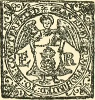 An illustration from A catalogue of books printed at or relating to the University, town & county of Cambridge, from 1521 to 1893, with bibliographical and biographical notes (1894)