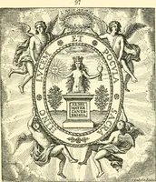 An illustration from A catalogue of books printed at or relating to the University, town & county of Cambridge, from 1521 to 1893, with bibliographical and biographical notes (1894)