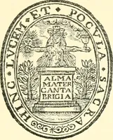 Picture 48 of 51 from A catalogue of books printed at or relating to the University, town & county of Cambridge, from 1521 to 1893, with bibliographical and biographical notes (1894), leaf 36