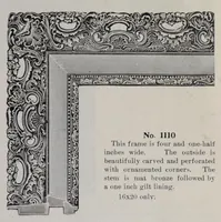 An illustration from Catalogue of Buntman Bros. & Rindsberger : manufacturer and jobber in picture frames, mirrors, sheet pictures and art novelties (1890)