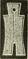 An illustration from Catalogue of Chinese coins from the VIIth cent. B. C., to A. D. 621. including the series in the Britis Museum (1892)