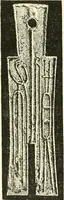 An illustration from Catalogue of Chinese coins from the VIIth cent. B. C., to A. D. 621. including the series in the Britis Museum (1892)