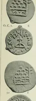 An illustration from Catalogue of the coins of the Andhra dynasty, the Western Ksatrapas, the Traikutaka dynasty, and the "Bodhi" dynasty (1908)