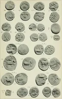 An illustration from Catalogue of the coins of the Andhra dynasty, the Western Ksatrapas, the Traikutaka dynasty, and the "Bodhi" dynasty (1908)