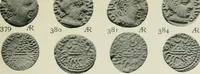 An illustration from Catalogue of the coins of the Andhra dynasty, the Western Ksatrapas, the Traikutaka dynasty, and the "Bodhi" dynasty (1908)