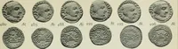 An illustration from Catalogue of the coins of the Andhra dynasty, the Western Ksatrapas, the Traikutaka dynasty, and the "Bodhi" dynasty (1908)