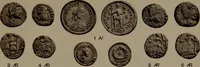 An illustration from Catalogue of the coins of the Vandals, Ostrogoths and Lombards, and of the empires of Thessalonica, Nicaea and Trebizond in the British museum (1911)