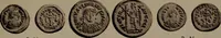 An illustration from Catalogue of the coins of the Vandals, Ostrogoths and Lombards, and of the empires of Thessalonica, Nicaea and Trebizond in the British museum (1911)