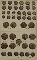 An illustration from Catalogue of the coins of the Vandals, Ostrogoths and Lombards, and of the empires of Thessalonica, Nicaea and Trebizond in the British museum (1911)