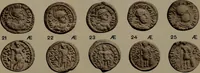 An illustration from Catalogue of the coins of the Vandals, Ostrogoths and Lombards, and of the empires of Thessalonica, Nicaea and Trebizond in the British museum (1911)