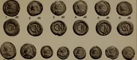 An illustration from Catalogue of the coins of the Vandals, Ostrogoths and Lombards, and of the empires of Thessalonica, Nicaea and Trebizond in the British museum (1911)