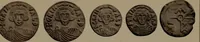 An illustration from Catalogue of the coins of the Vandals, Ostrogoths and Lombards, and of the empires of Thessalonica, Nicaea and Trebizond in the British museum (1911)