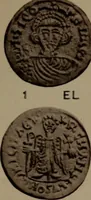 An illustration from Catalogue of the coins of the Vandals, Ostrogoths and Lombards, and of the empires of Thessalonica, Nicaea and Trebizond in the British museum (1911)