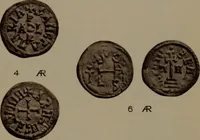 An illustration from Catalogue of the coins of the Vandals, Ostrogoths and Lombards, and of the empires of Thessalonica, Nicaea and Trebizond in the British museum (1911)